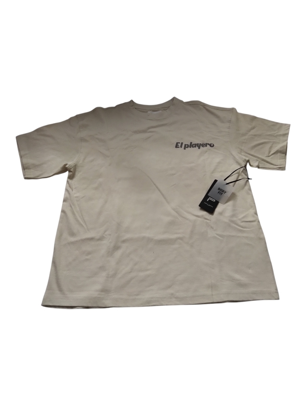 Public Supply Men's T Shirt Cream Short-Sleeve With Back  Graphic New  Size M